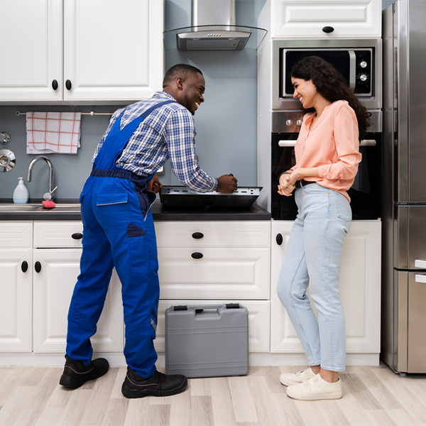 how long does it typically take to complete cooktop repair services in Sidney Center NY